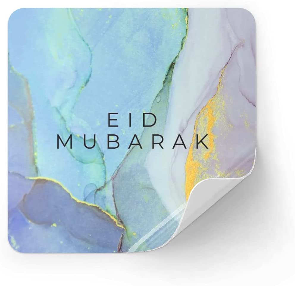 Eid Mubarak Stickers | Blue Green Inkscape