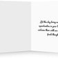 Eid Greeting Card Set of 10 Mini Cards (8cm) 10 Envelopes 10 Stickers featuring Black Floral Garden Design and English Arabic Text