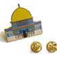 Palestine Dome of the Rock Hard Enamel Lapel Pin 1.5 inch Al Aqsa