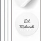 Eid Greeting Card Set of 10 Mini Cards (8cm) 10 Envelopes 10 Stickers featuring Water Color Royal Blue, white