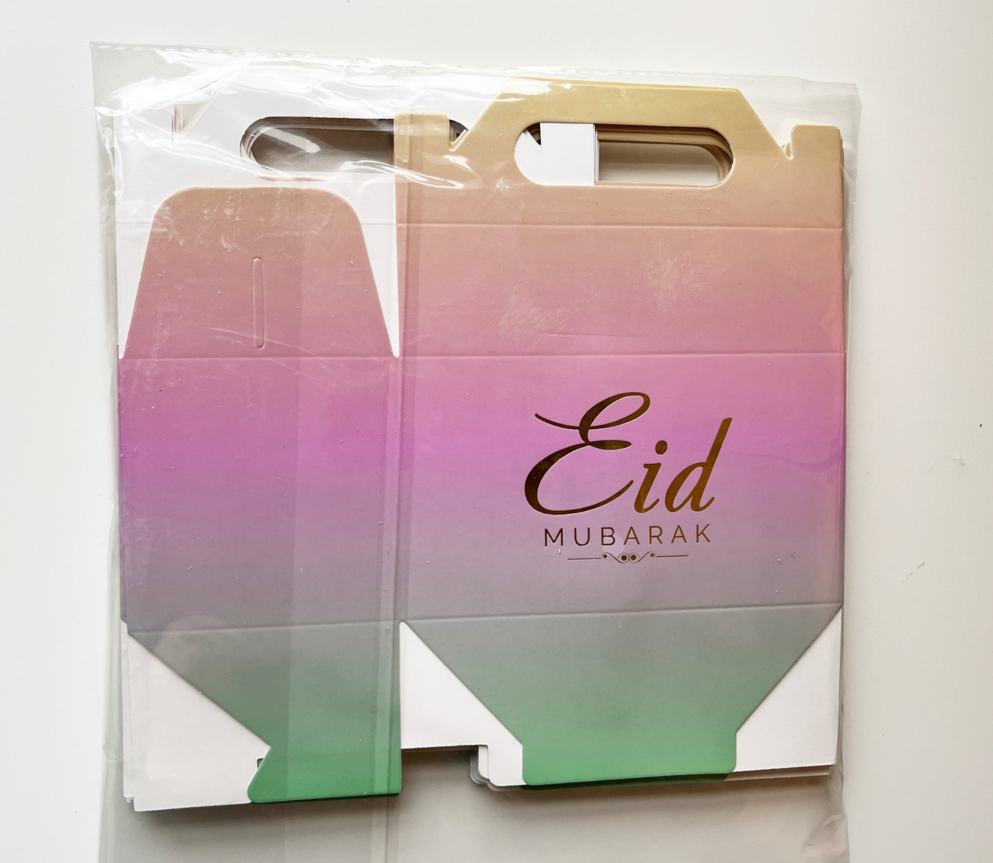 Eid Mubarak Treat Boxes Party Favor Boxes 12 Pack Loot Decorations Candy Goodie Boxes for Eid Ramadan 15.8 * 9 * 14cm…