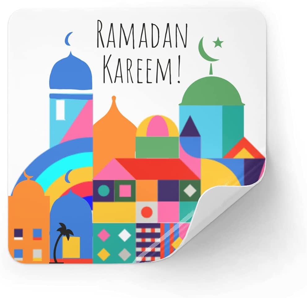 Ramadan Stickers | Mosque Castle Geometric Kingdom