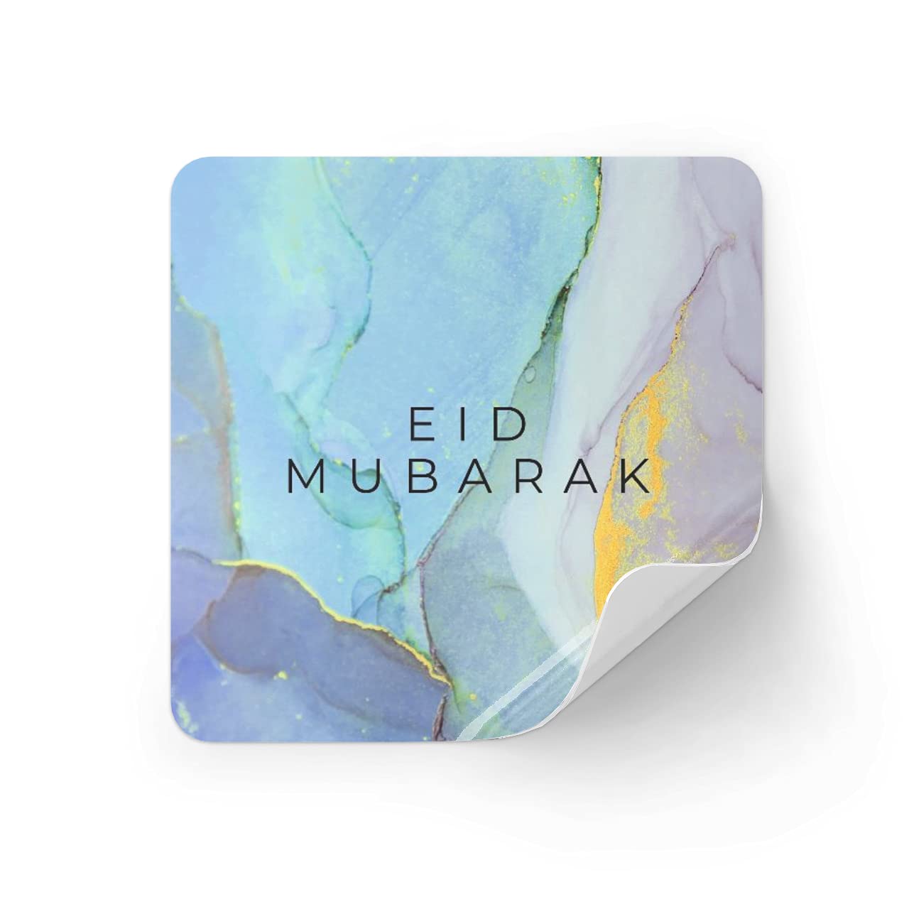 Eid Mubarak Stickers | Blue Green Inkscape