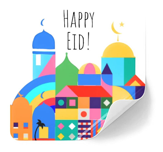 Eid Stickers | Mosque castles Geometric kingdom