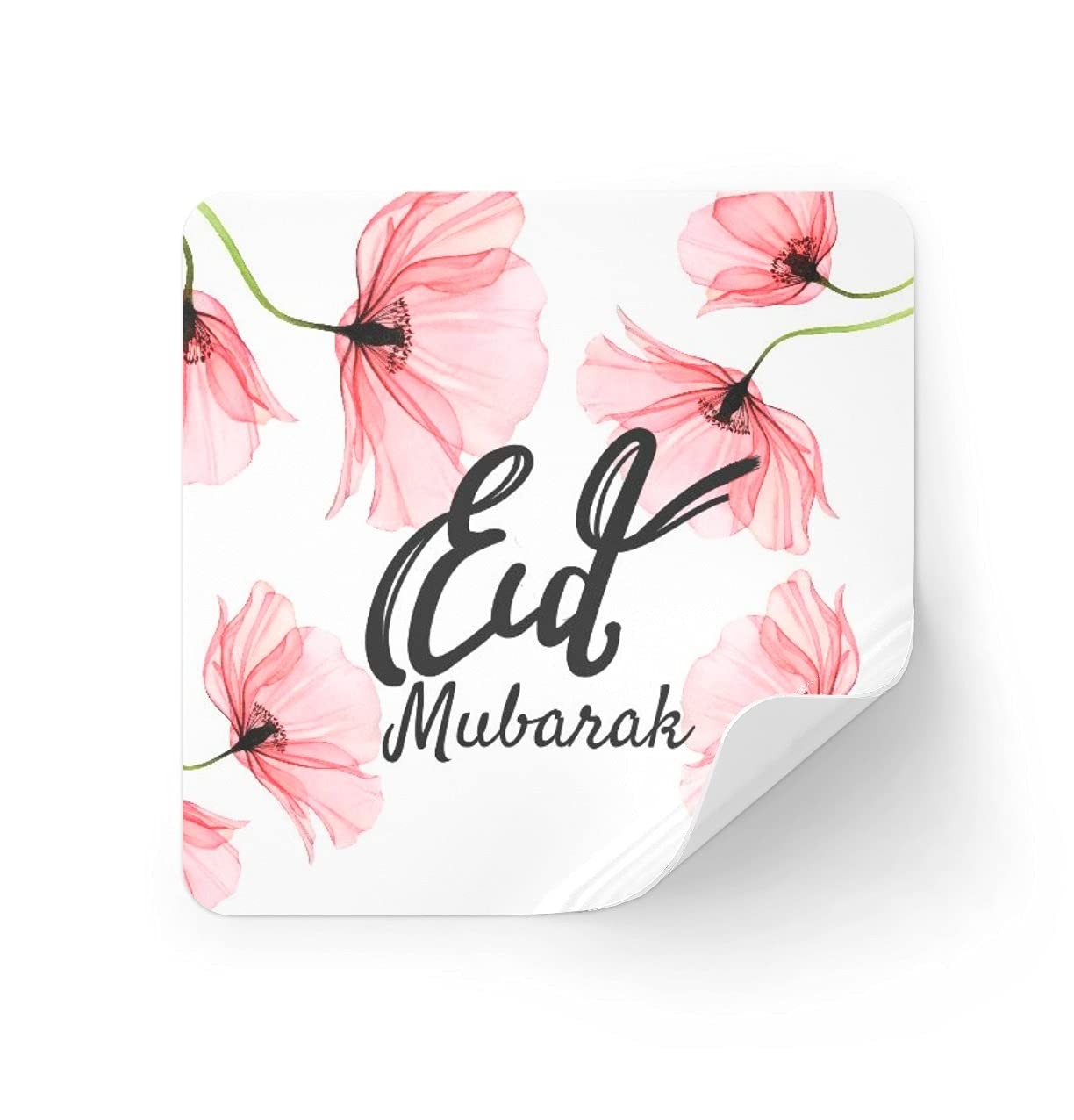 Eid Mubarak Stickers | Watercolor Poppy
